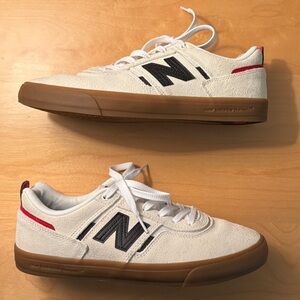 New Balance Numeric Jamie Foy 306 White and Black Sneakers